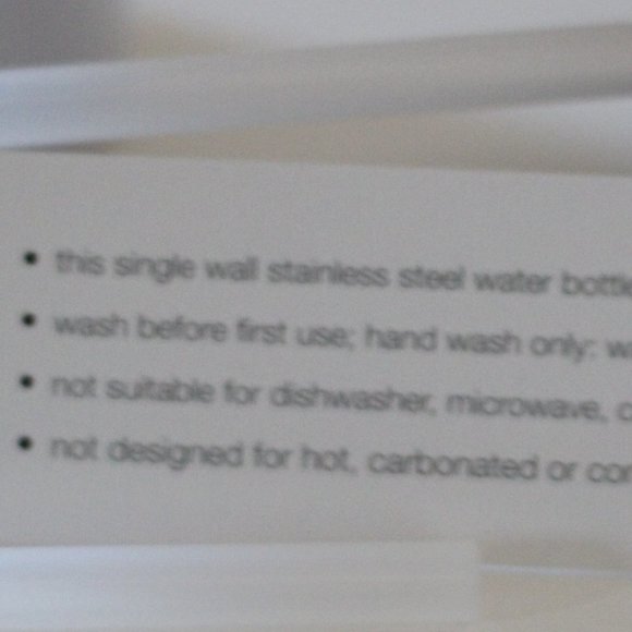 American Express Open Stainless Steel Bottle with Built in Sipper BRAND NEW! - Picture 13 of 16